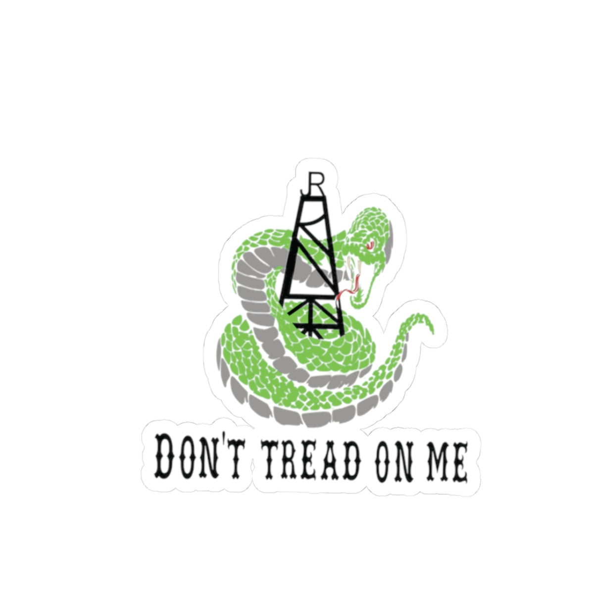 Don't Tread On Me-Cut Stickers