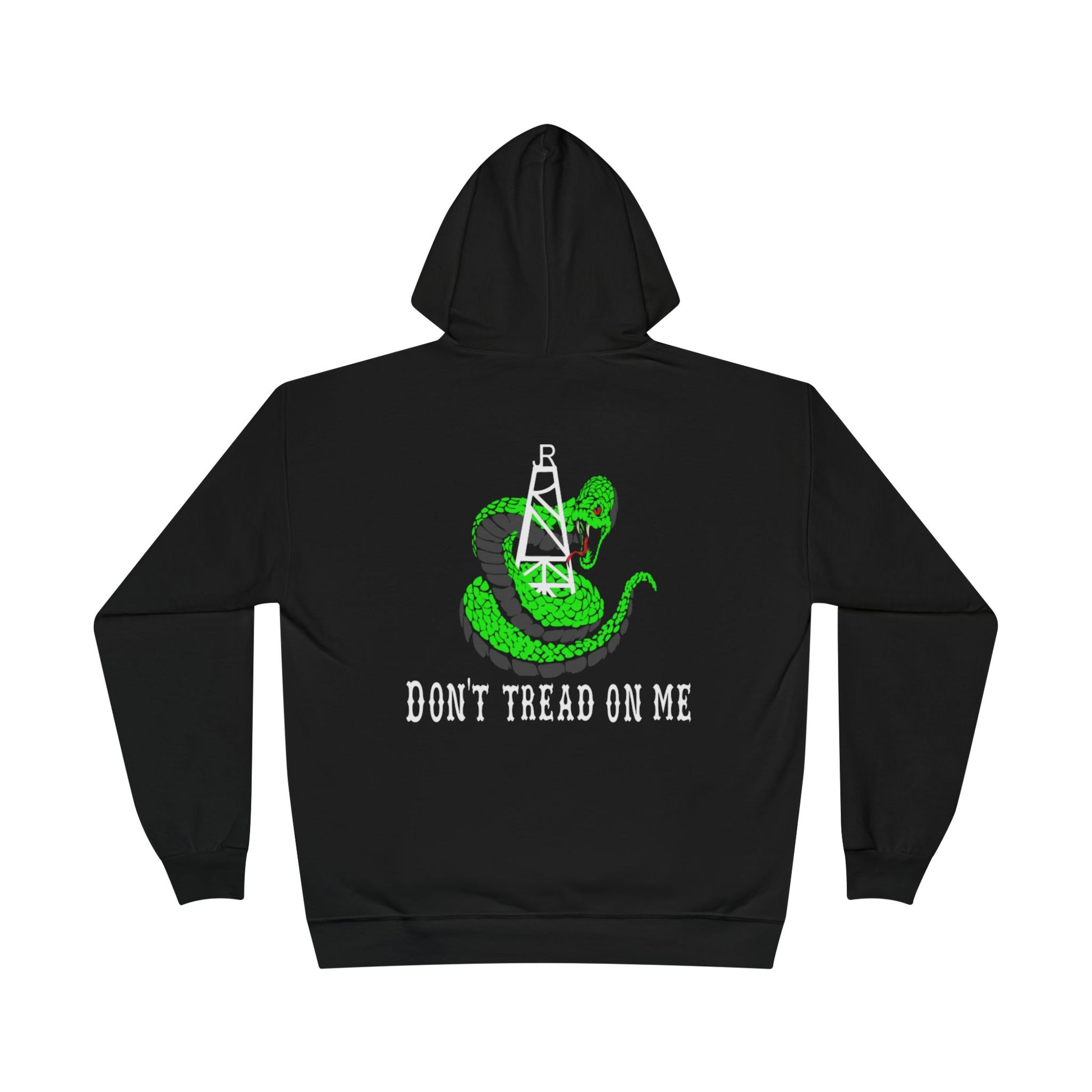 Eco-Friendly Hoodie, Unisex Pullover Sweatshirt, Texas Style, Don't Tread on Me Design, Casual Wear, Gift for Outdoors Men